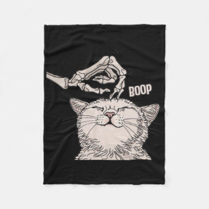 Cobertor De Velo Gato Gato Geleton Boop Halloween Pet Women Gi