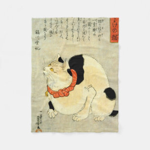 Cobertor De Velo Gato japonês, Utagawa Kuniyoshi