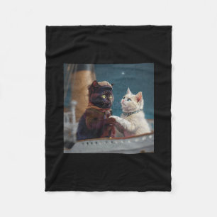 Cobertor De Velo Gato Meme Engraçado Filme Titanic Rms Cruzeiro Nav