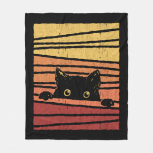 Cobertor De Velo Gato Negro