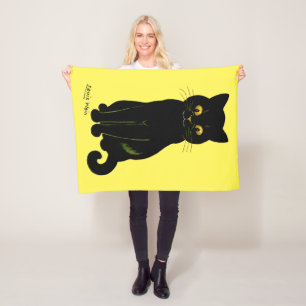 Cobertor De Velo Gato negro, Louis Wain