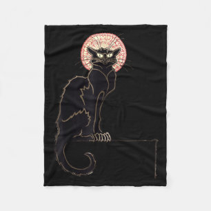 Cobertor De Velo Gato Preto Dia das Bruxas Presente Divertido para