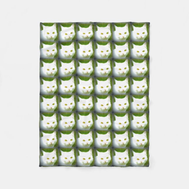 Cobertor De Velo gatos brancos Thunder_Cove (Frente)