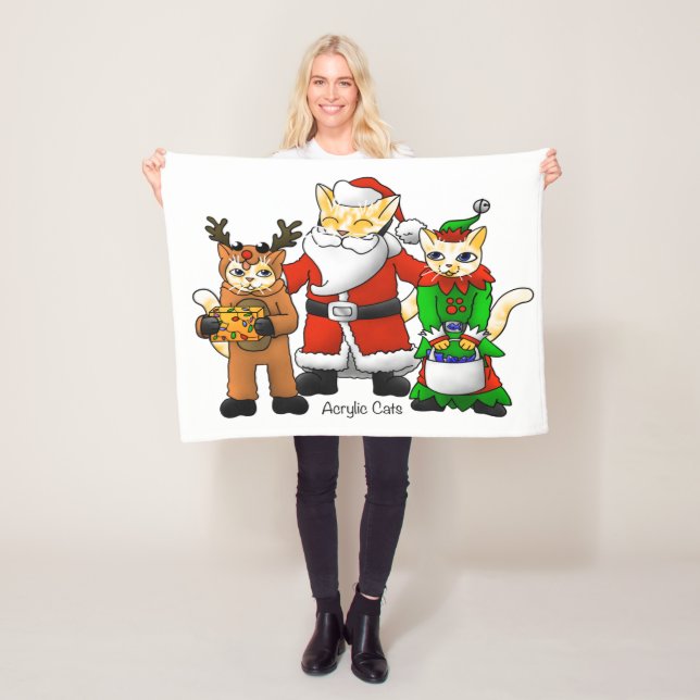 Cobertor De Velo Gatos Familiares Comprados (In Situ)