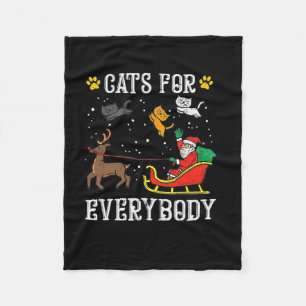 Cobertor De Velo Gatos Para Todos Papais noeis Brincadeiras Homens