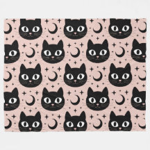 Gatos Pretos Fofos & Halloween Celestial