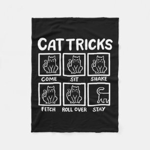 Cobertor De Velo Gatos Truques Engraçados Presentes Para Homens