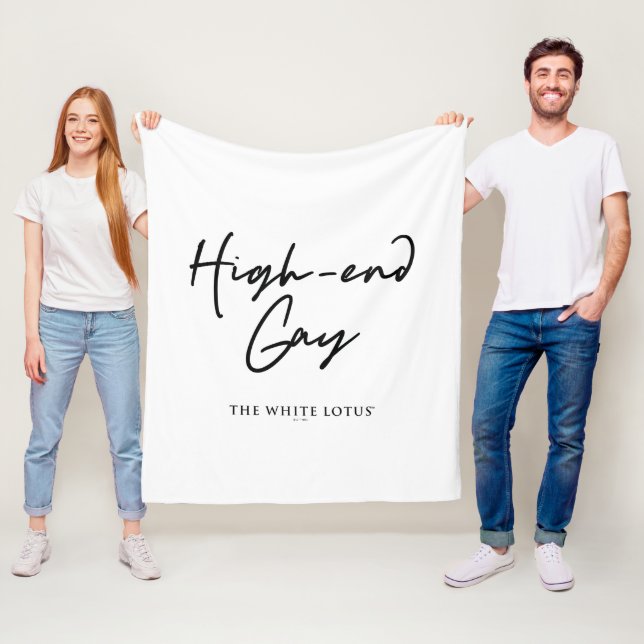 Cobertor De Velo Gay high-end - O Lotus Branco (In Situ)