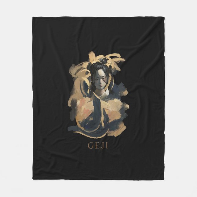 Cobertor De Velo Geji Portrait (Frente)