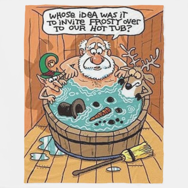 Cobertor De Velo Gelado Em Um Tubo Quente (Frente)