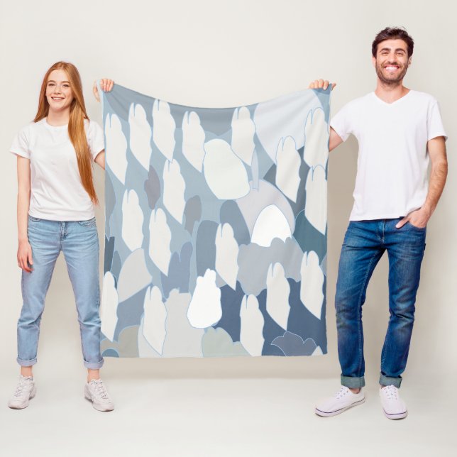 Cobertor De Velo Gelo Glaciar Azul (In Situ)