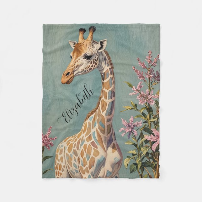 Cobertor De Velo Gentil Gigante Personalizado (Frente)