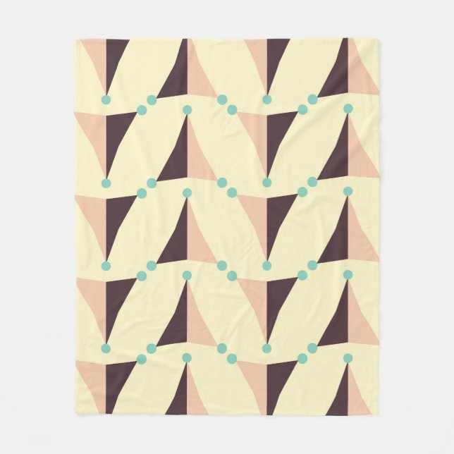Cobertor De Velo Geometric pattern in retro vibe (Frente)