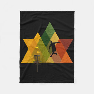 Cobertor De Velo Geometric Triangle Disc Golf Sport Player Outdoor 