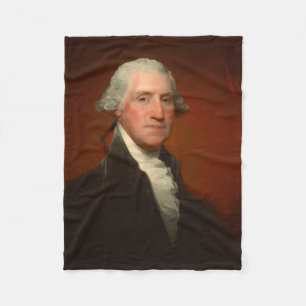 Cobertor De Velo George Washington Portrait