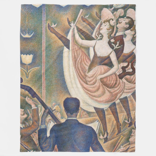 Cobertor De Velo Georges Seurat - Le Chahut (Frente)
