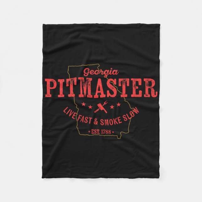 Cobertor De Velo Georgia Churrasco Pitmaster Para Churrasco De Carn (Frente)
