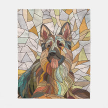 German shepherd - Arte Mosaica