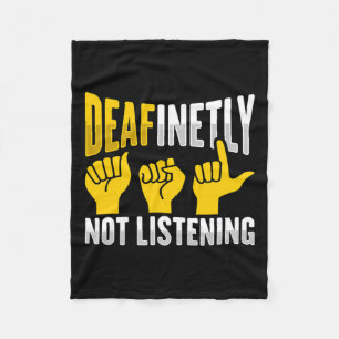 Cobertor De Velo Gesto manual Audição surda Perda de Consciência 3