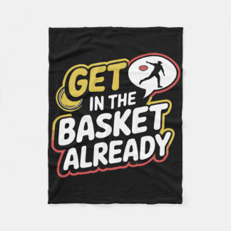 Cobertor De Velo Get In The Sket Disc Golf Humor Apparel For Enthus