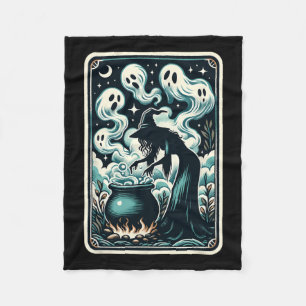 Cobertor De Velo Ghost Cauldron Gothic - Placa de Tarot Supernatura