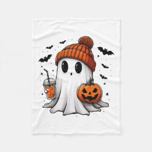 Cobertor De Velo Ghost Ghost Coffee Halloween Ghost Ice Cof