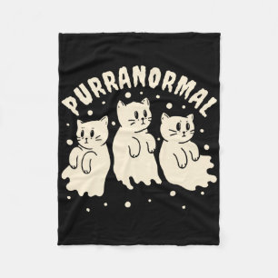 Cobertor De Velo Ghost Hunting Cat Paranormal Investigador Ghost Re