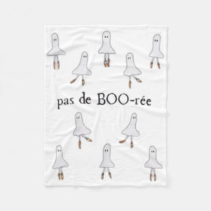 Cobertor De Velo Ghost Pas De Boo-rée Llet Dancer Spooky Halloween