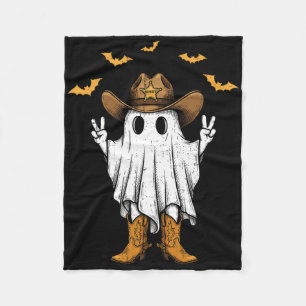 Cobertor De Velo Ghost Xerife da Cowboy Bonito Dia de as Bruxas eng