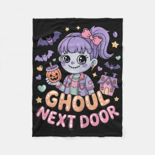 Cobertor De Velo Ghoul Ao Lado Do Dia das Bruxas Ghost Girl Ts Star