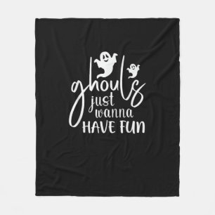 Cobertor De Velo Ghouls Só Quer Divertir-Se Na Design Básica Do Dia