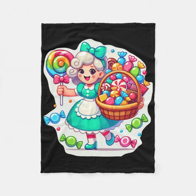 Cobertor De Velo Giant Candy Land Game Crew Candy Land Costumes Adu (Frente)