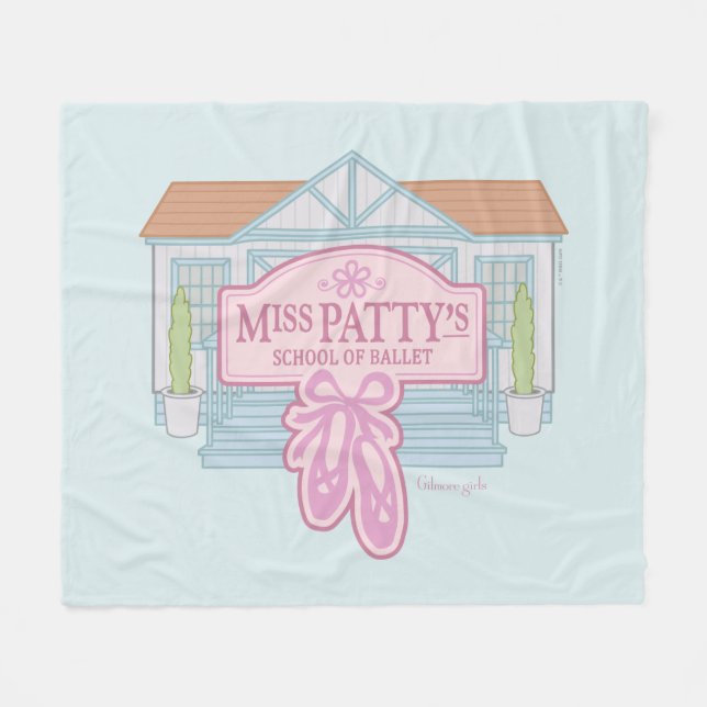 Cobertor De Velo Gilmore Girls | Escola de Balés da Miss Patty (Frente (Horizontal))