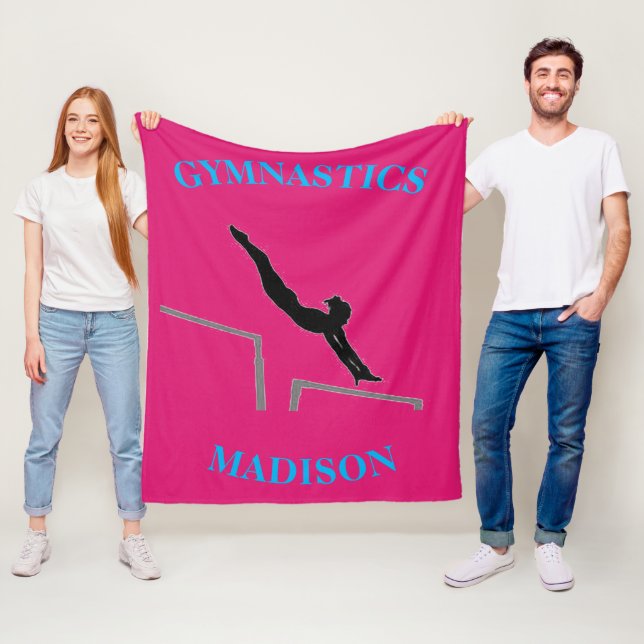 Cobertor De Velo Ginástica Bares Iniguais Meninas Personalizadas Vo (In Situ)