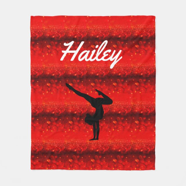 Cobertor De Velo Ginástica Fleece Blanket (Frente)