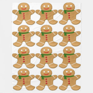 Cobertor De Velo Gingerbird Men Blanket