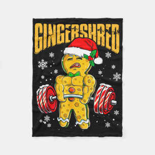 Cobertor De Velo Gingershred Funny Gingerbird Man Gym