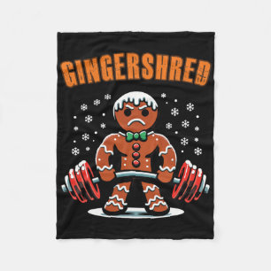 Cobertor De Velo Gingershred Funny Gingerbird Man Gym