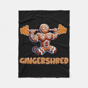 Cobertor De Velo Gingershred Funny Gingerbird Man Gym