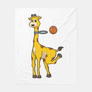 Cobertor De Velo Girafa no basquetebol