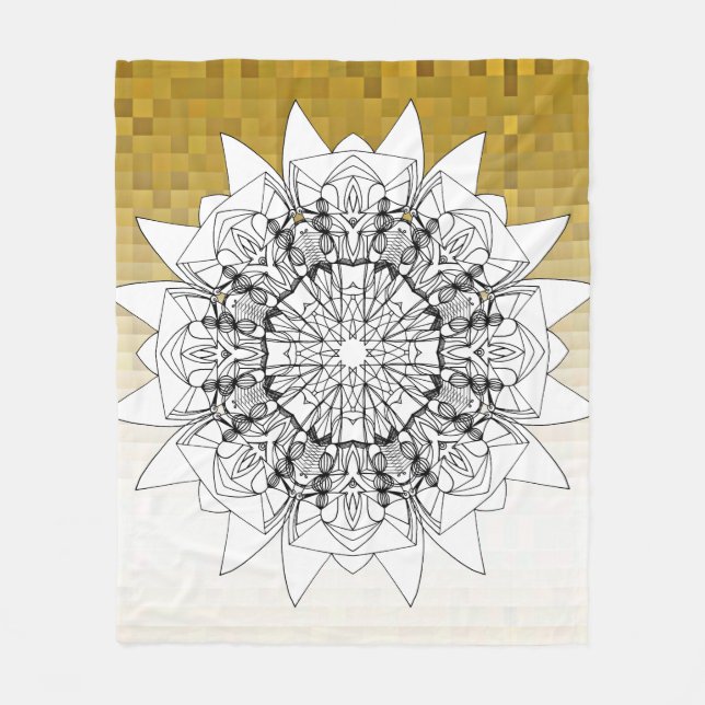 Cobertor De Velo Girassol (Frente)