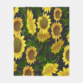 Cobertor De Velo Girassol