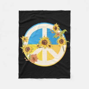 Cobertor De Velo Girassol Bandeira Ucraniana Eu Apoio a Ucrânia Ucr