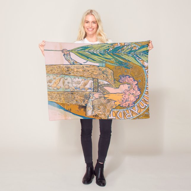 Cobertor De Velo Gismonda, Sarah Bernhardt, Mucha (In Situ)