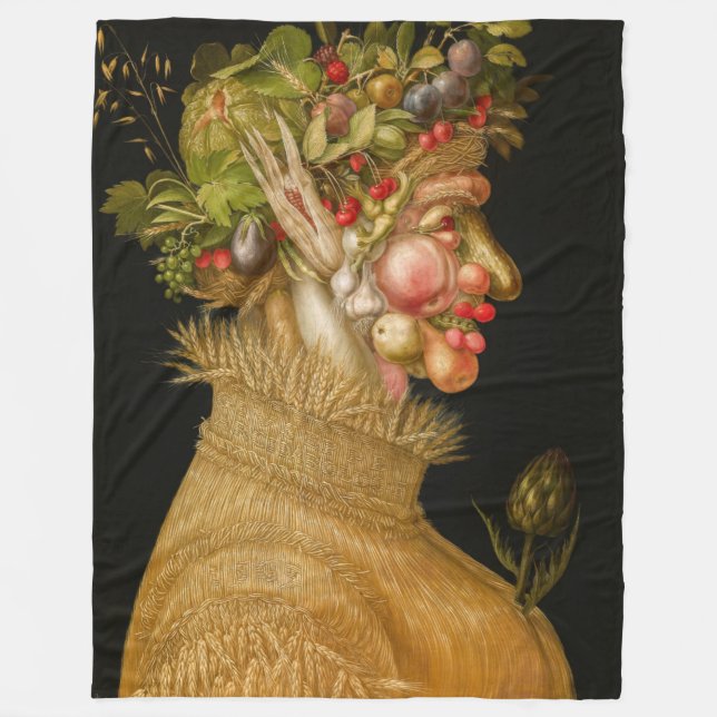 Cobertor De Velo Giuseppe Arcimboldo - Verão (Frente)