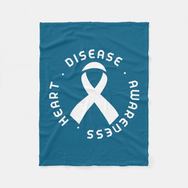 Cobertor De Velo Go Red In February Heart Disease Awareness Health  (Frente)