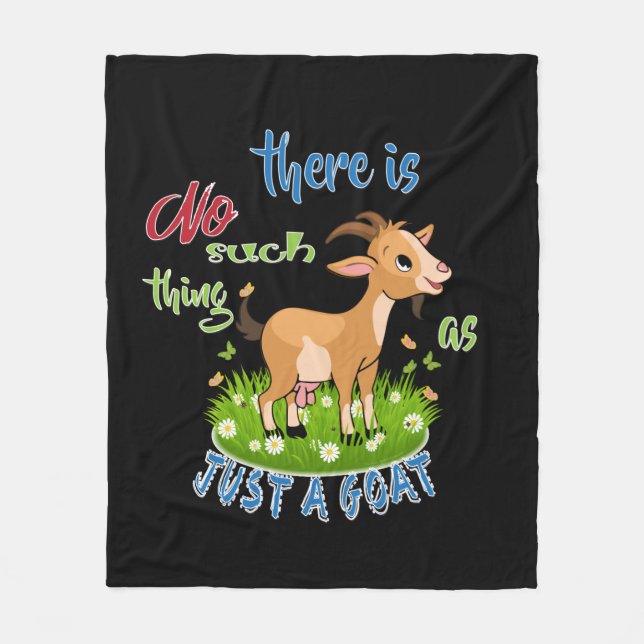 Cobertor De Velo GOAT Lover | Apenas um Goat GetYerGoat™ (Frente)