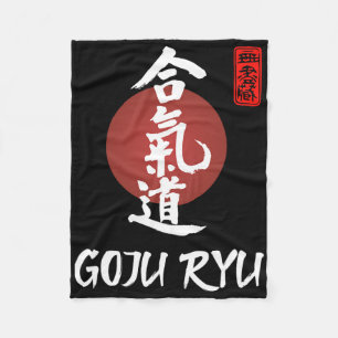 Cobertor De Velo Goju Ryu Karate Uniform Goju Ryu Uniform Calligrap