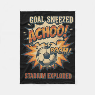 Cobertor De Velo Gol Espirrado – Estádio Explodiu Meme Engraçado de