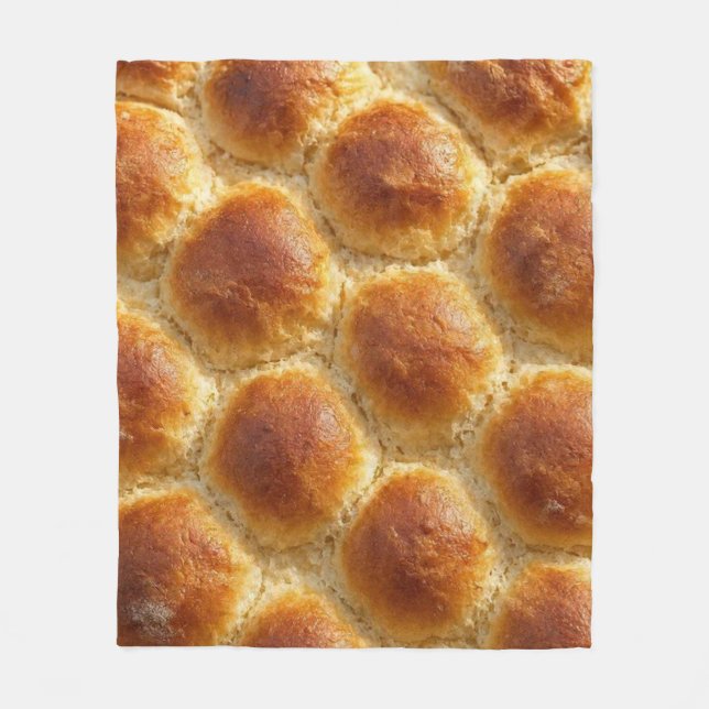 Cobertor De Velo  Golden Harmony – Soft & Warm Bread Texture Art (Frente)